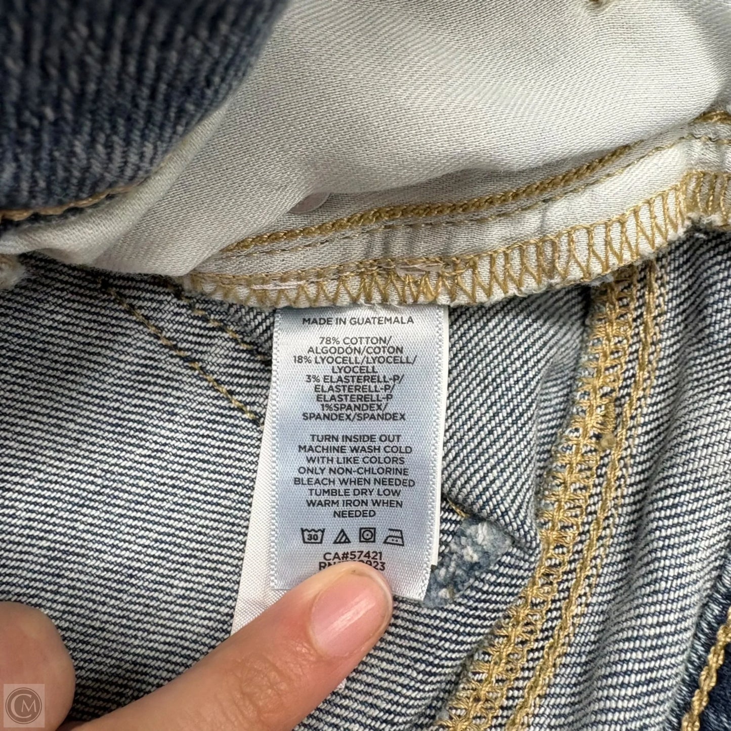 Jeans Boot Cut By Loft In Blue Denim, Size: 12