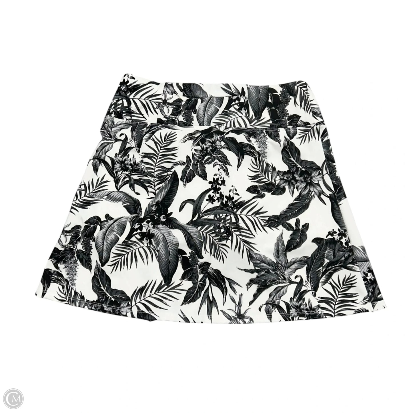Athletic Skort By Tommy Bahama In Black & White, Size: Xs