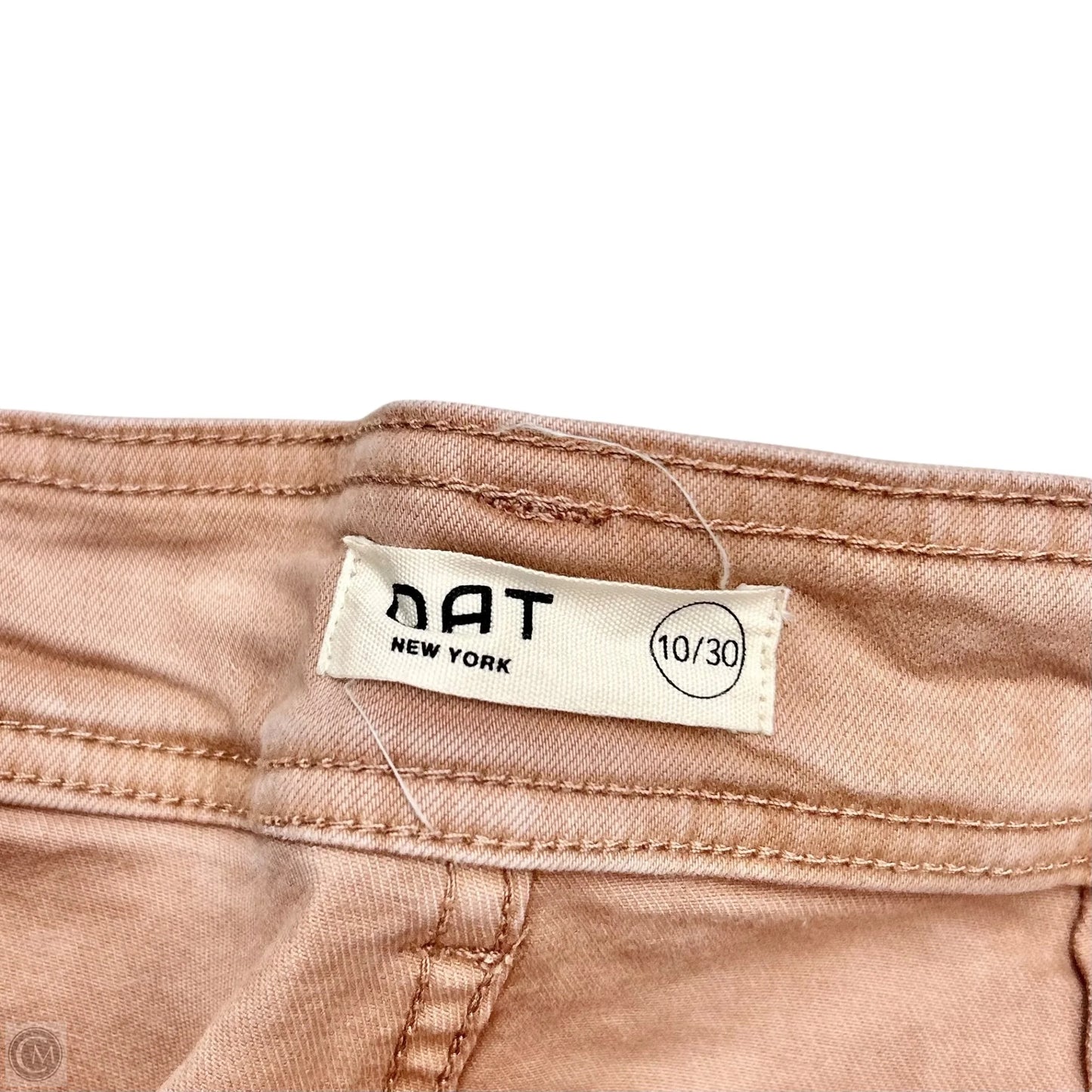 Jeans Wide Leg By Oat In Pink Denim, Size: 10
