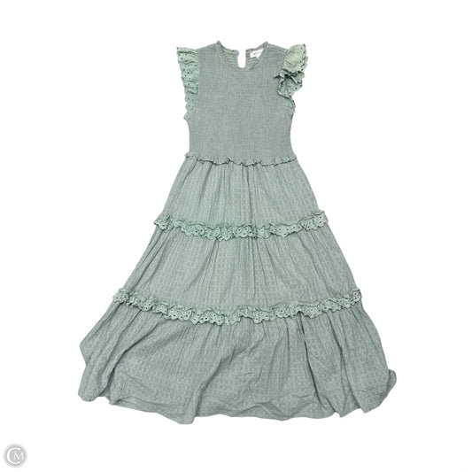 Dress Casual Maxi By Mable In Aqua, Size: L