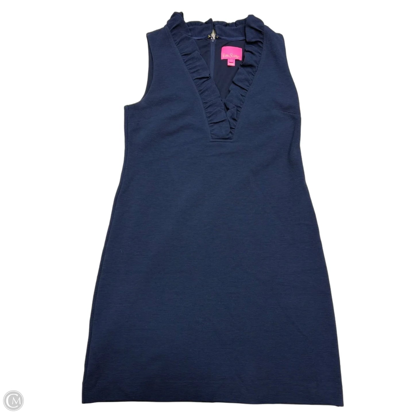 Dress Designer By Lilly Pulitzer In Navy, Size: L