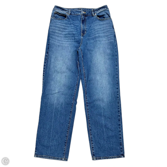Jeans Straight By Talbots In Blue, Size: 12