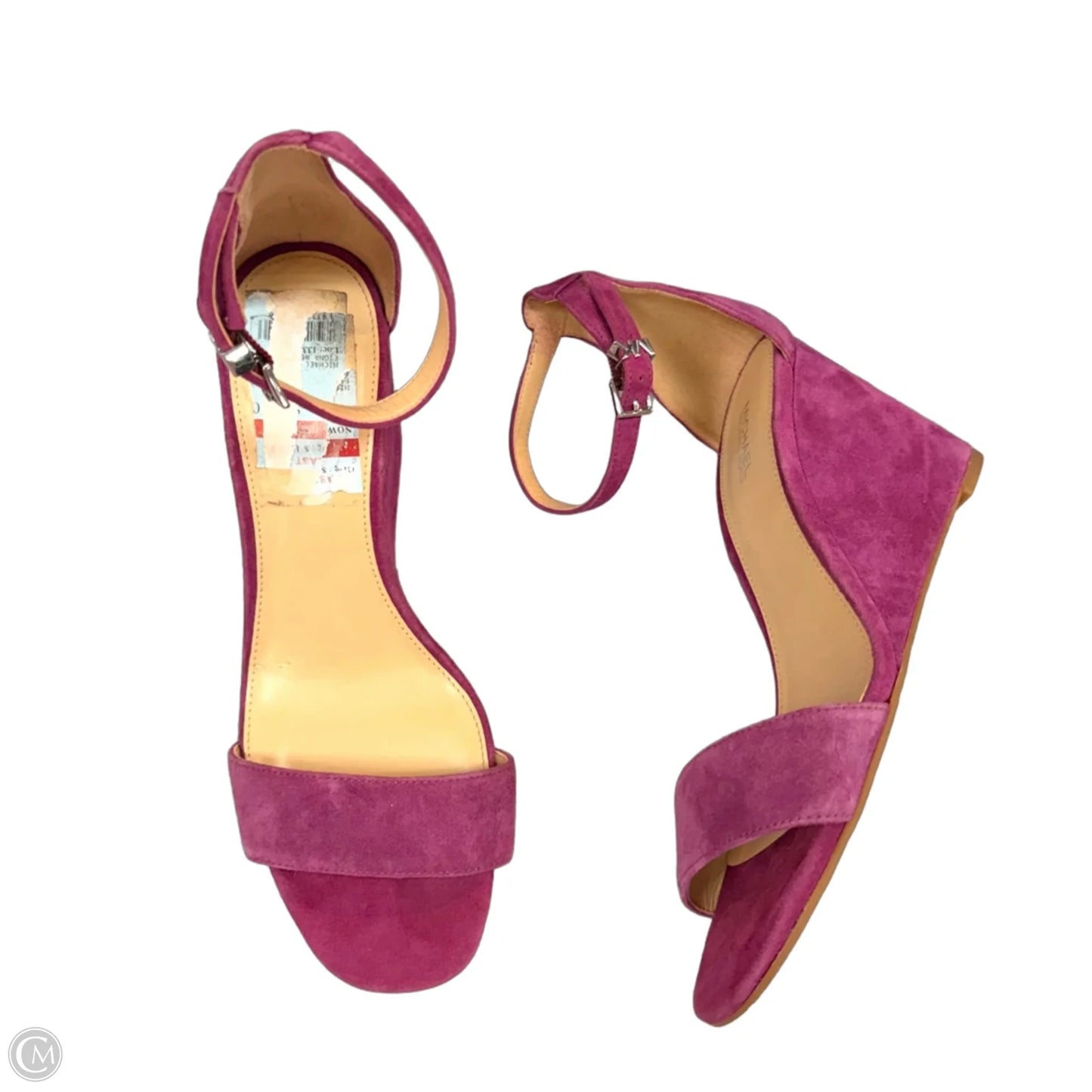 Shoes Heels Wedge By Michael By Michael Kors In Purple, Size: 7