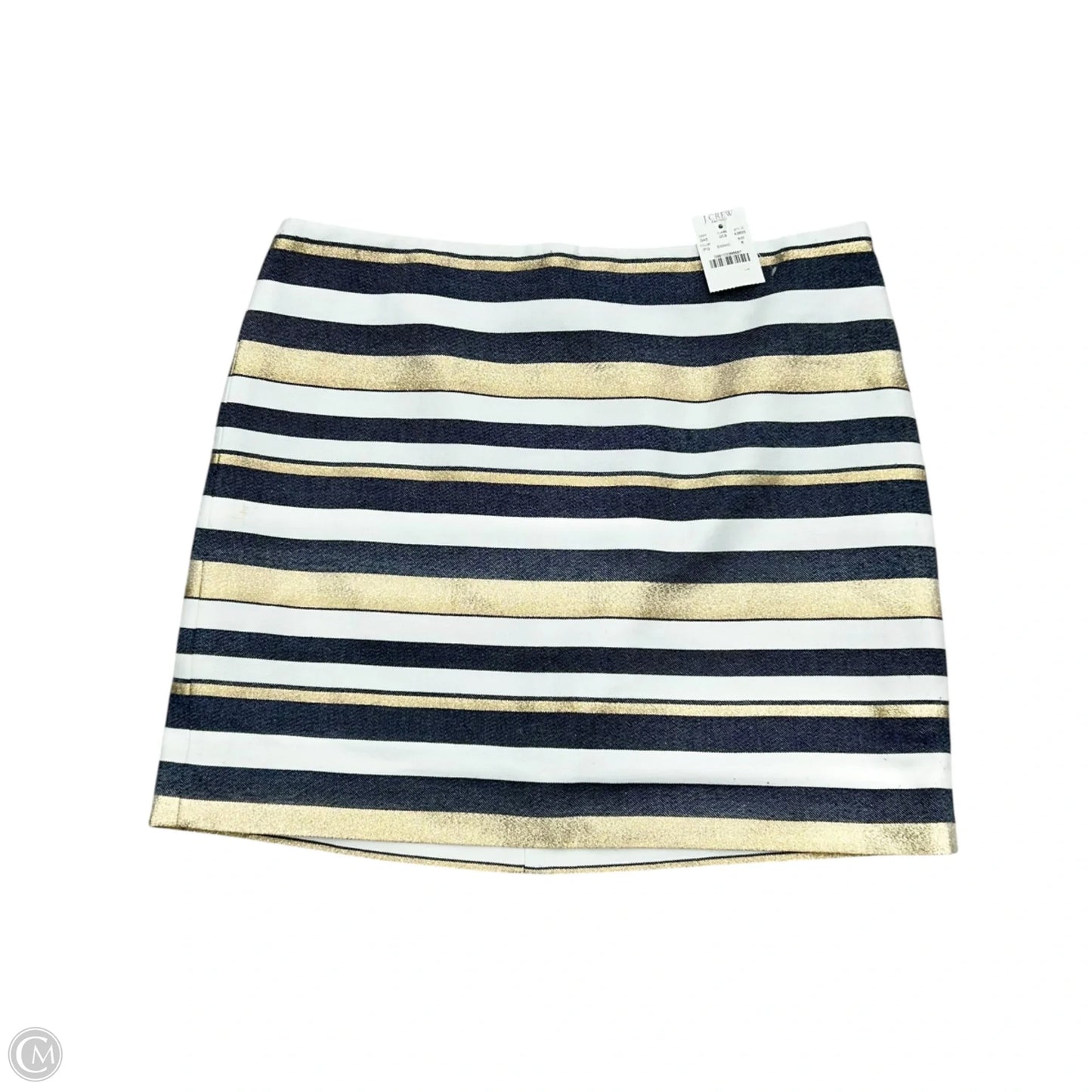 Skirt Midi By J. Crew In Striped Pattern, Size: 6
