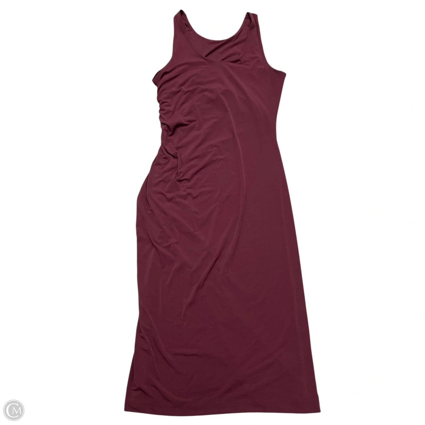 Dress Casual Maxi By Banana Republic In Maroon, Size: M