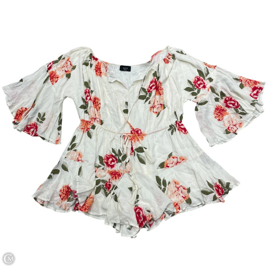Romper By Vici In Floral Print, Size: S
