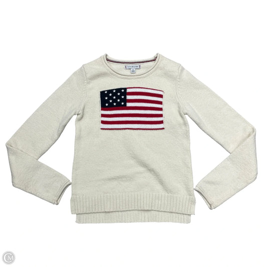 Sweater By Tommy Hilfiger In Cream, Size: Xxs