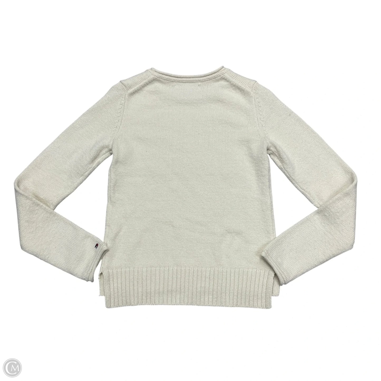 Sweater By Tommy Hilfiger In Cream, Size: Xxs