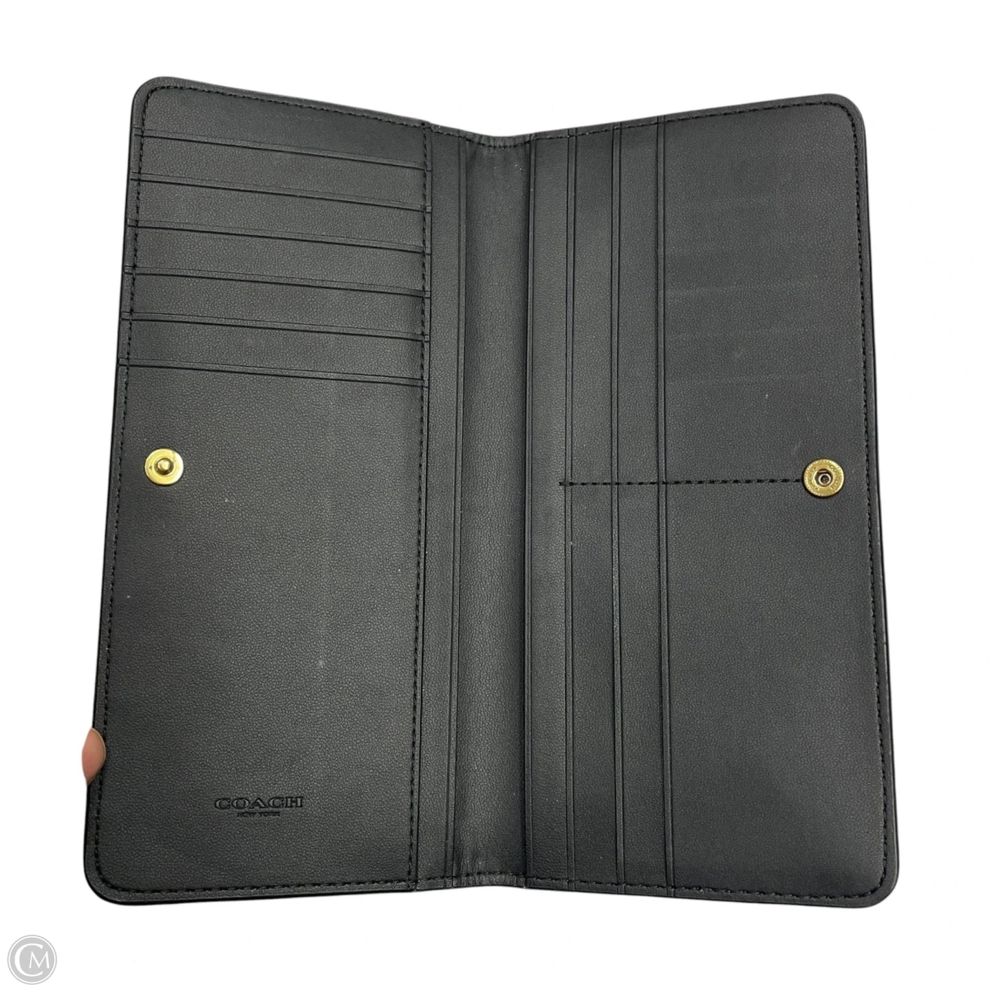 Wallet Designer By Coach, Size: Small