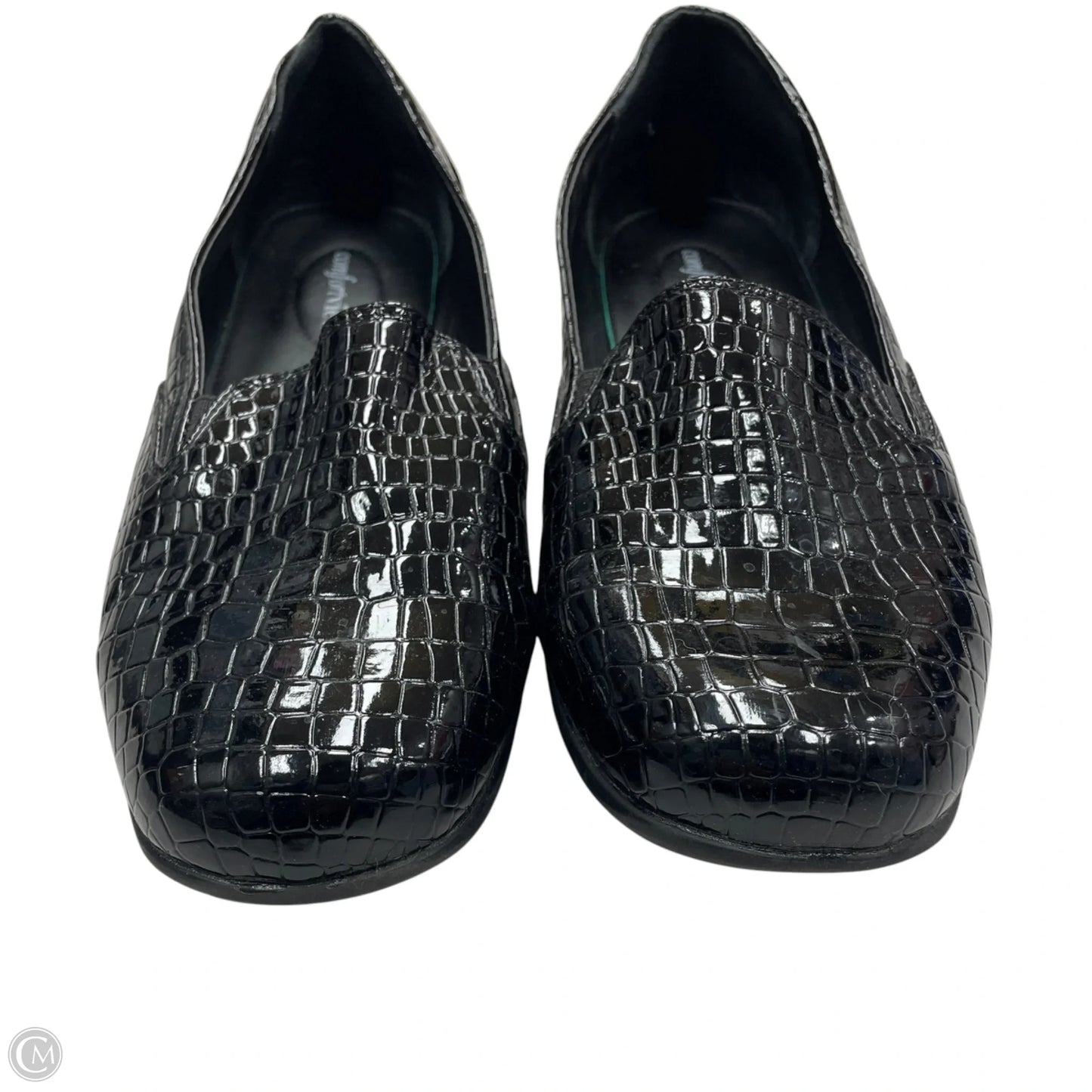 Shoes Flats By Comfortview In Black, Size: 12