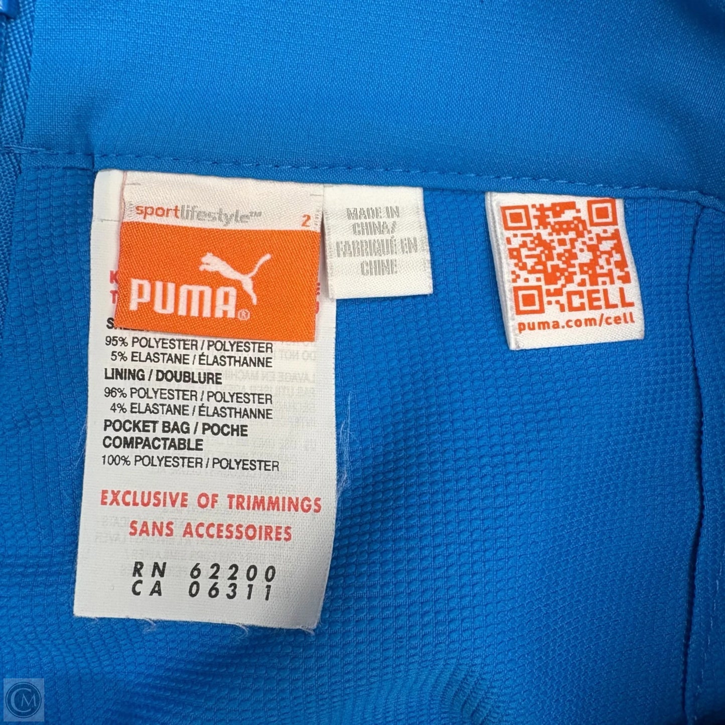 Athletic Skirt By Puma In Blue, Size: 2