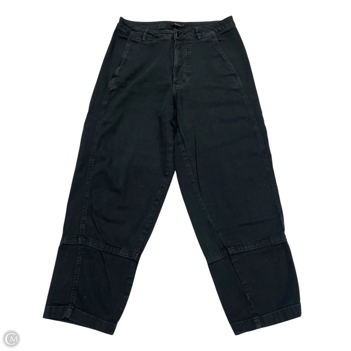 Jeans Boyfriend By Quince In Black Denim, Size: 8