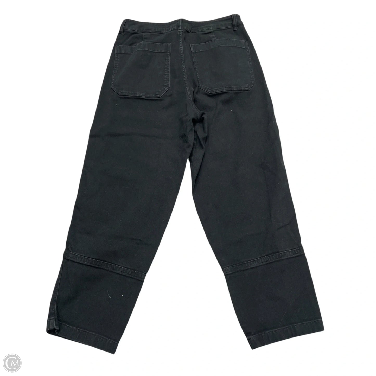 Jeans Boyfriend By Quince In Black Denim, Size: 8