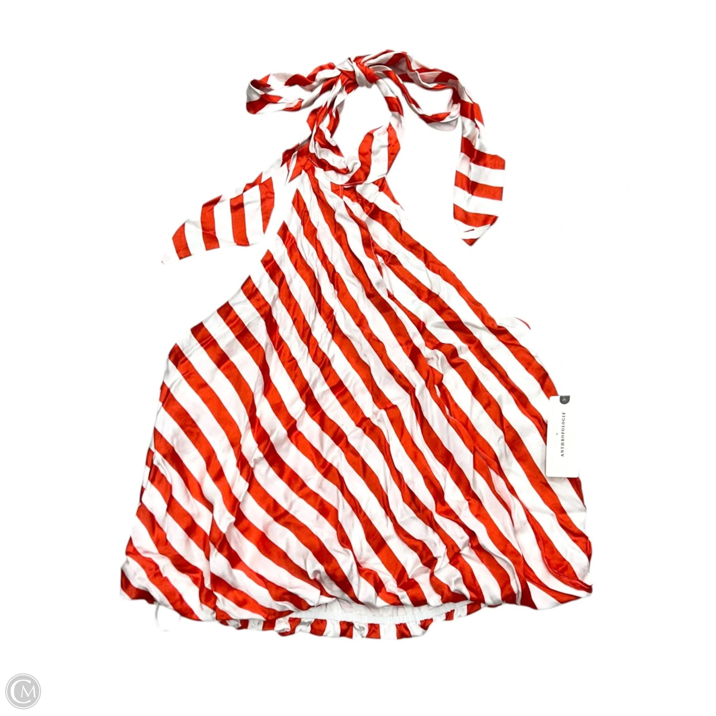 Blouse Sleeveless By Maeve In Striped Pattern, Size: M