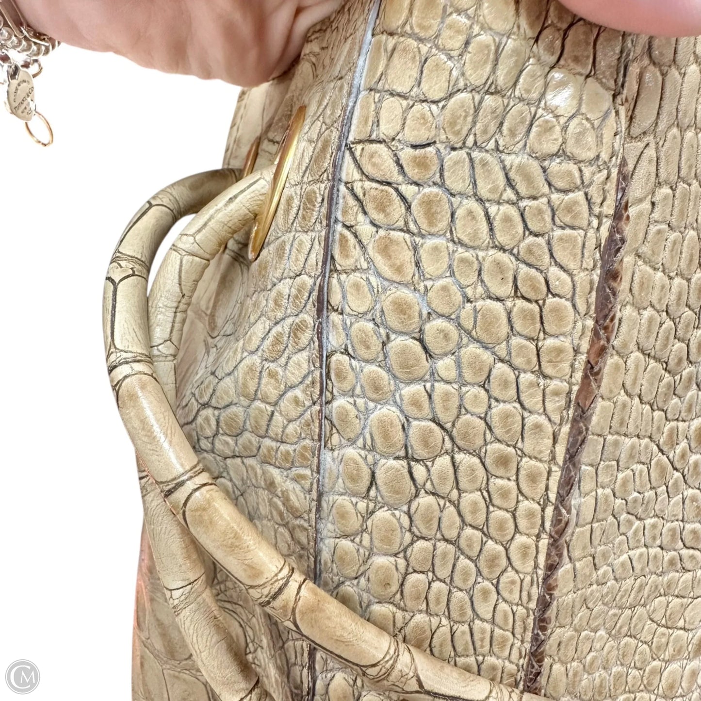 Handbag Designer By Brahmin, Size: Medium