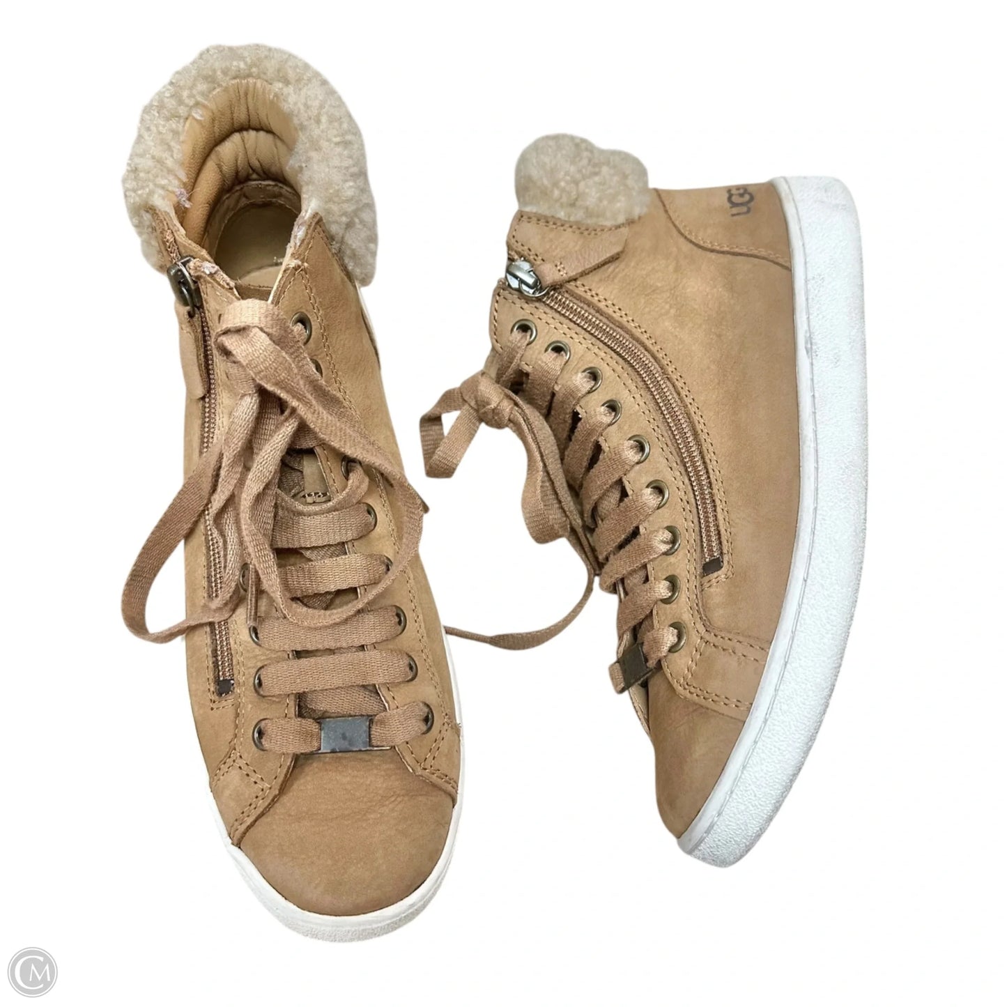 Shoes Designer By Ugg In Brown, Size: 8.5
