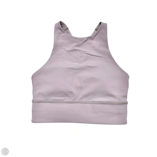 Athletic Bra By Lululemon In Purple, Size: 4