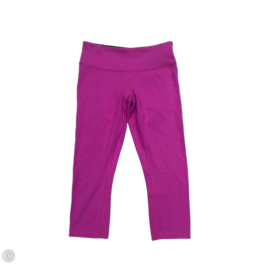 Athletic Leggings Capris By Lululemon In Pink, Size: 6