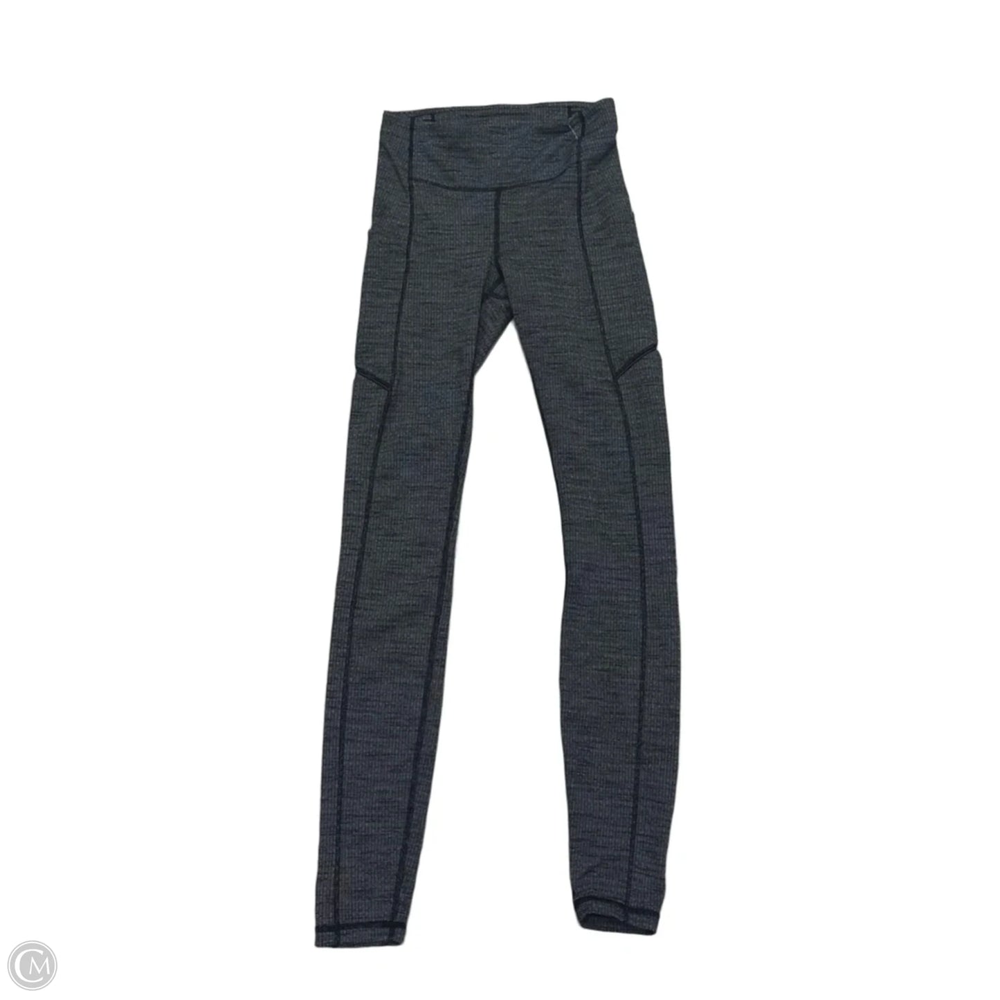 Athletic Leggings By Lululemon In Grey, Size: 2