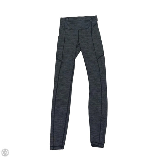 Athletic Leggings By Lululemon In Grey, Size: 2