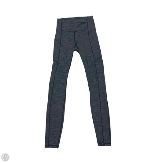 Athletic Leggings By Lululemon In Grey, Size: 2