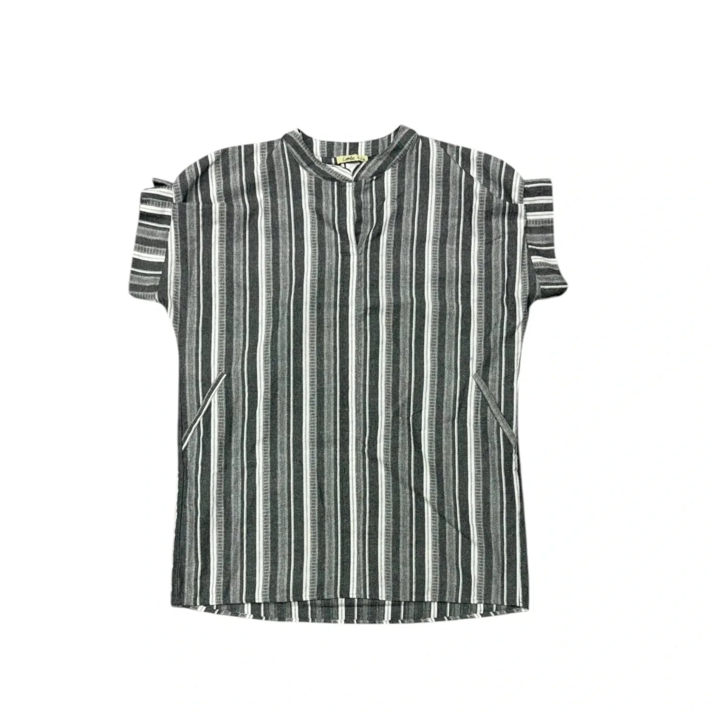 Dress Casual Midi By Camille & Co In Grey, Size: M