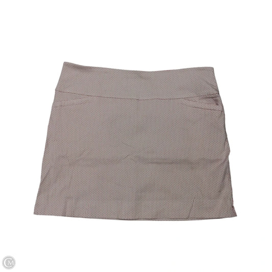 Skirt Midi By Sc & Co In Pink & White, Size: Xxl