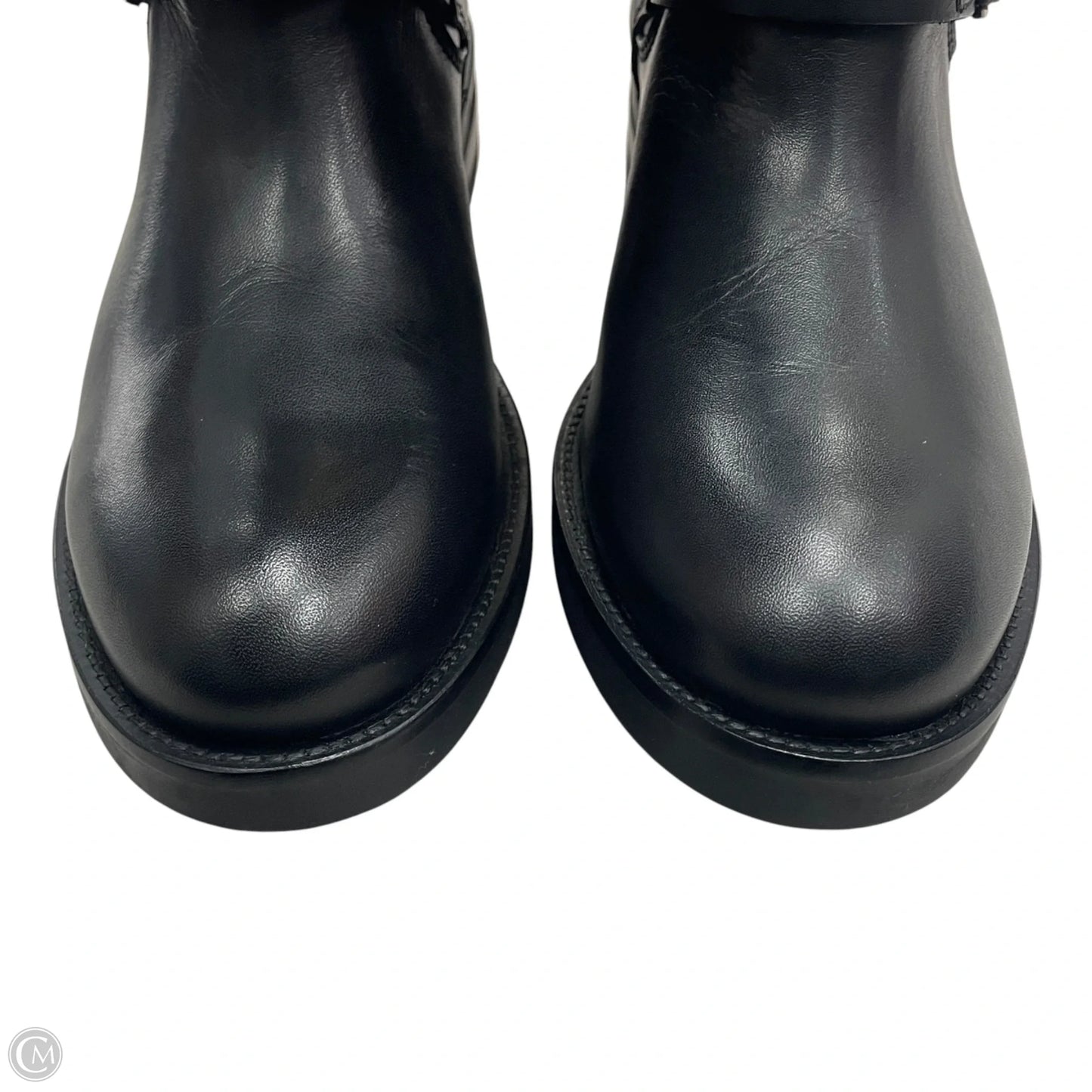 Boots Knee Flats By Steve Madden In Black, Size: 9