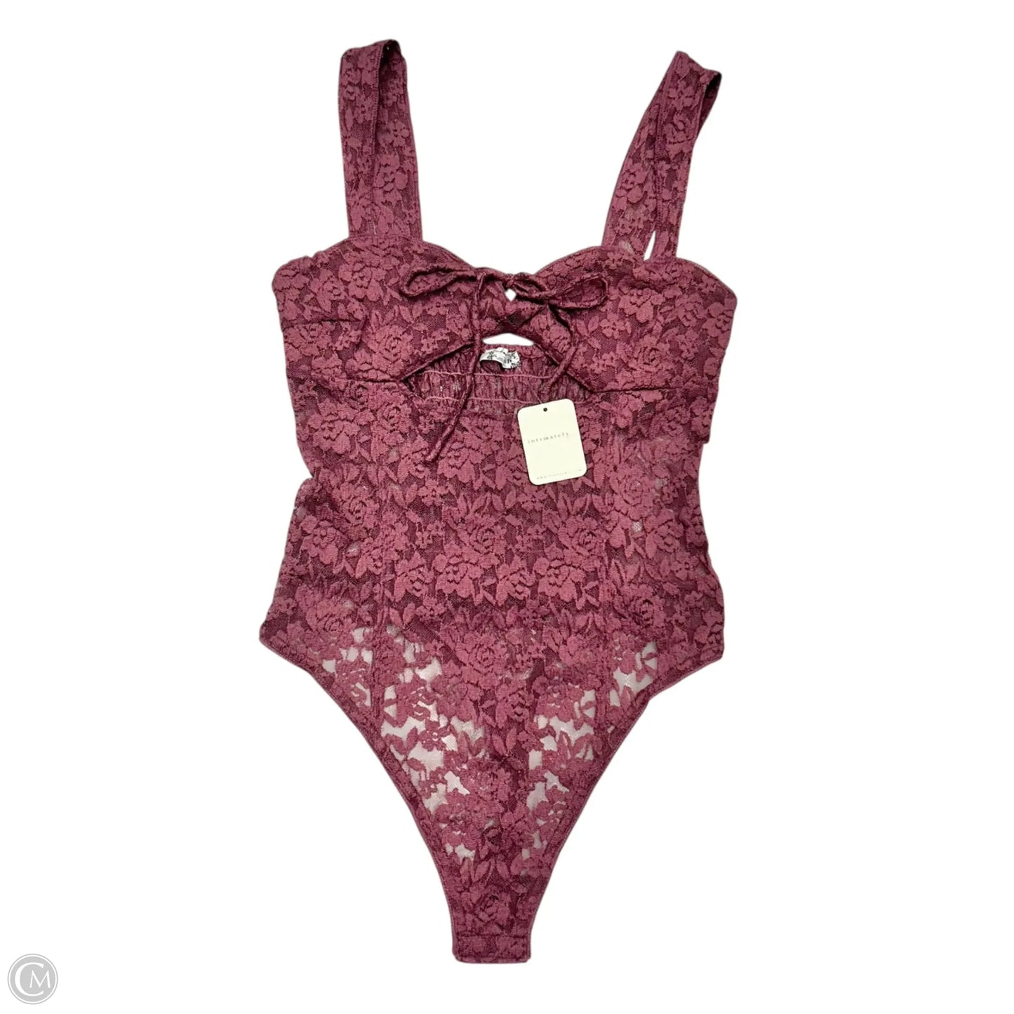 Bodysuit By Free People In Mauve, Size: S