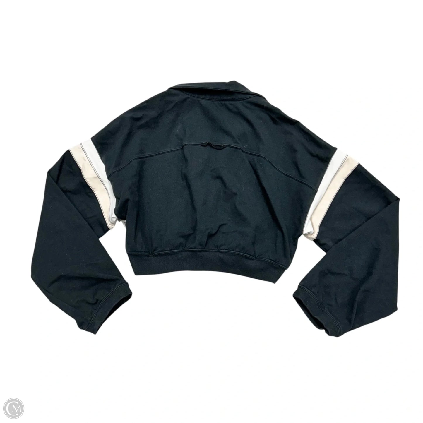 Sweatshirt Collar By Free People In Black, Size: S