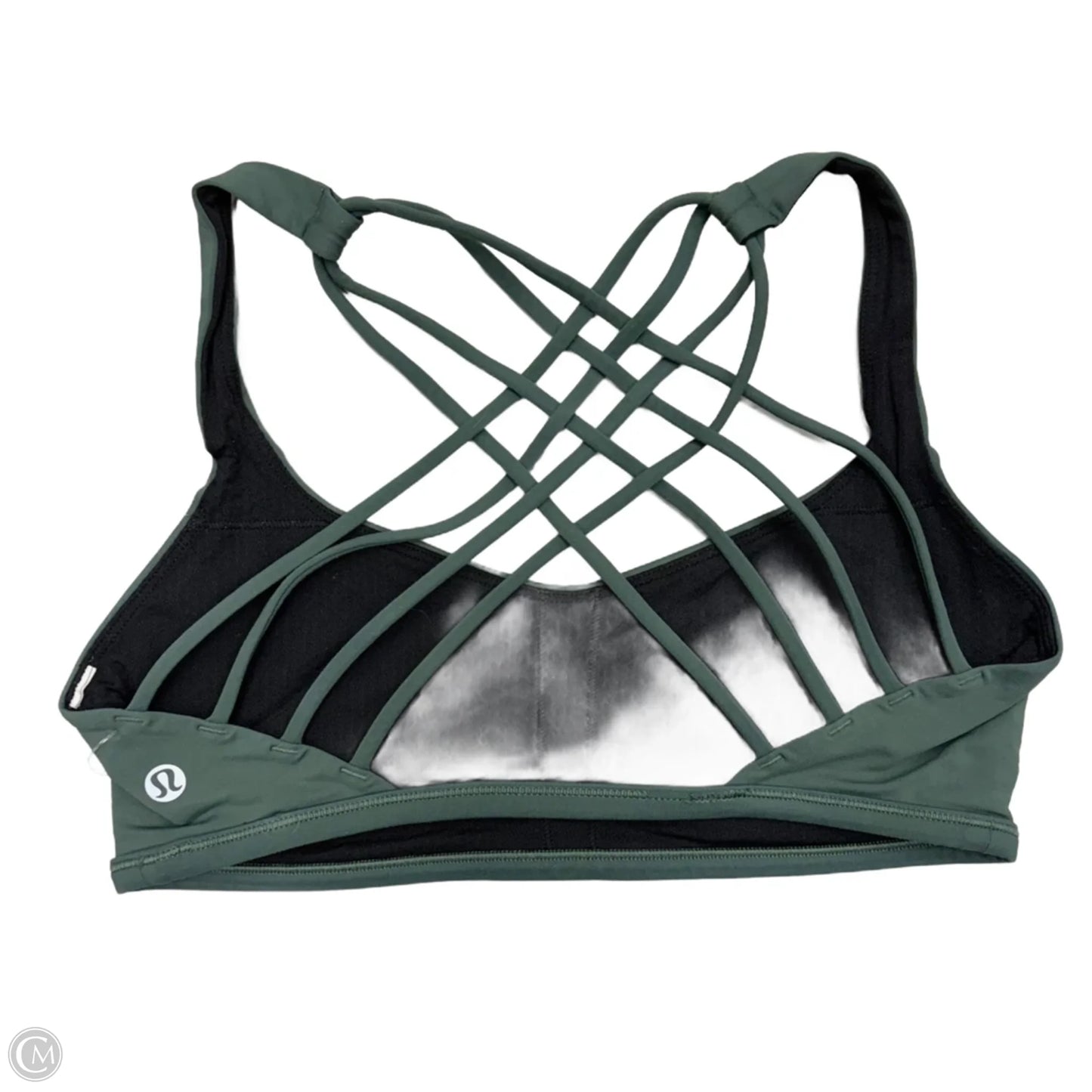 Athletic Bra By Lululemon In Green, Size: 6