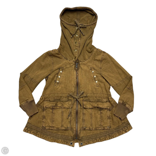 Jacket Utility By Free People In Tan, Size: Xs