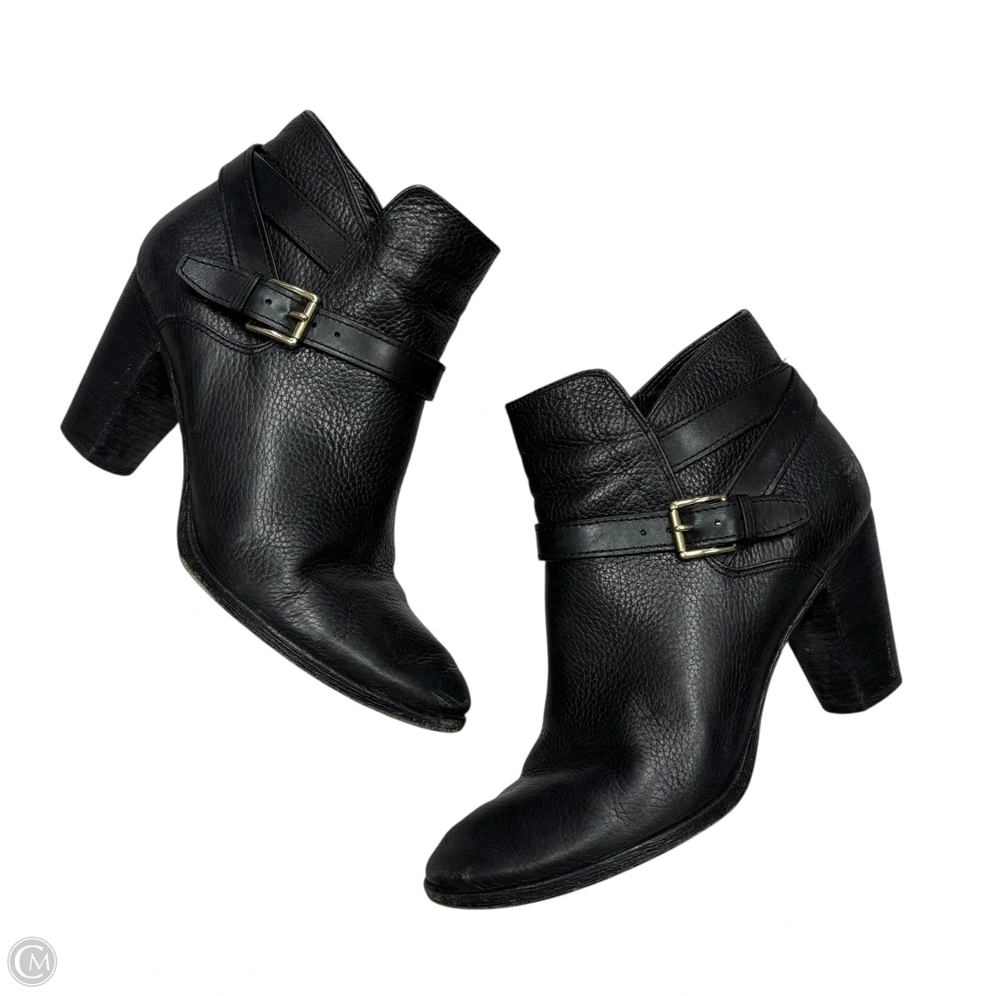 Boots Ankle Heels By Cole-haan In Black, Size: 8