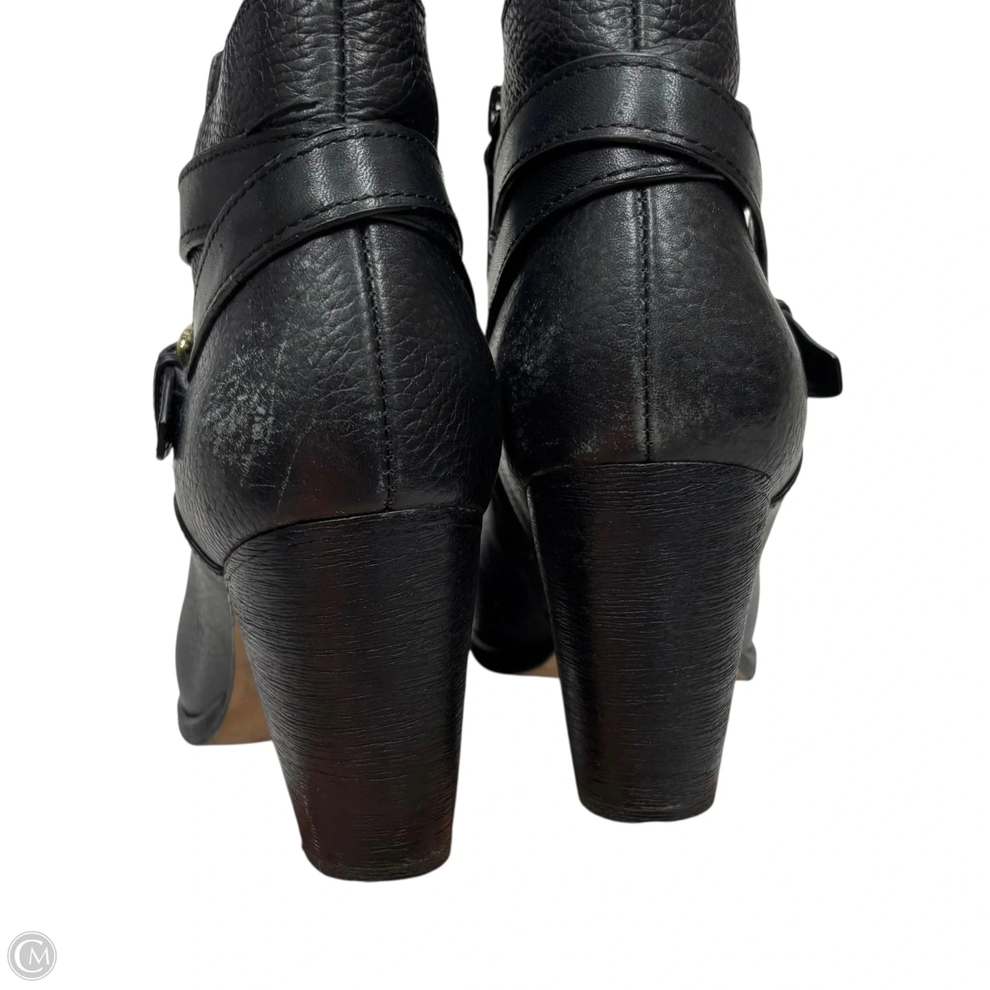 Boots Ankle Heels By Cole-haan In Black, Size: 8