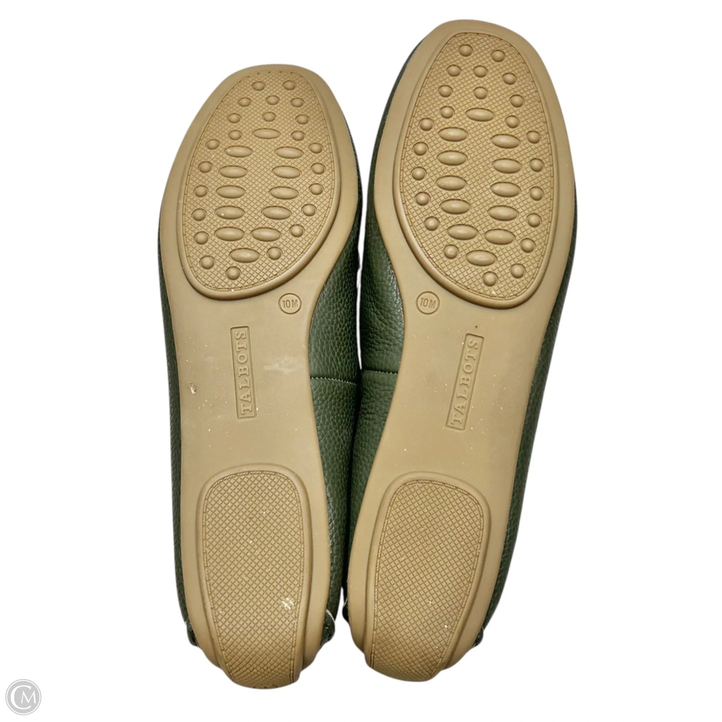 Shoes Flats By Talbots In Green, Size: 10