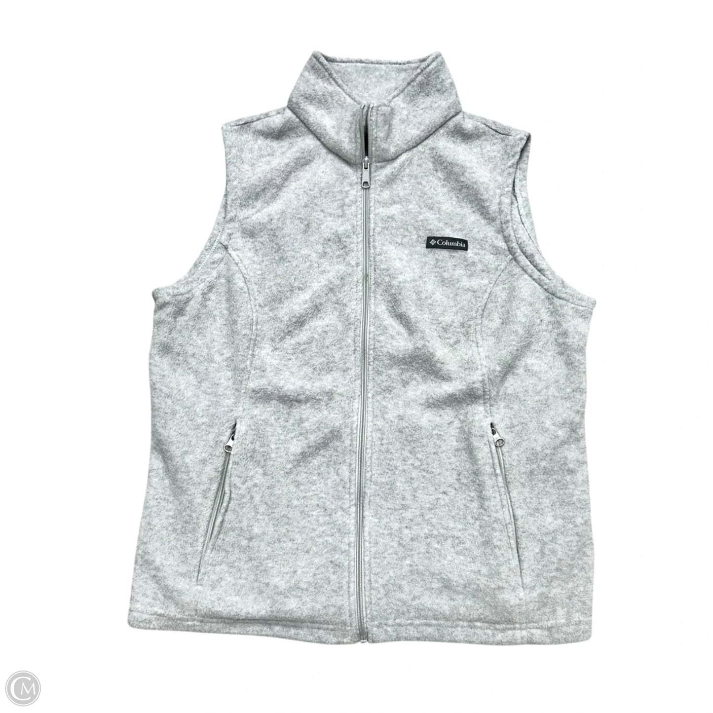 Vest Fleece By Columbia In Grey, Size: 1x
