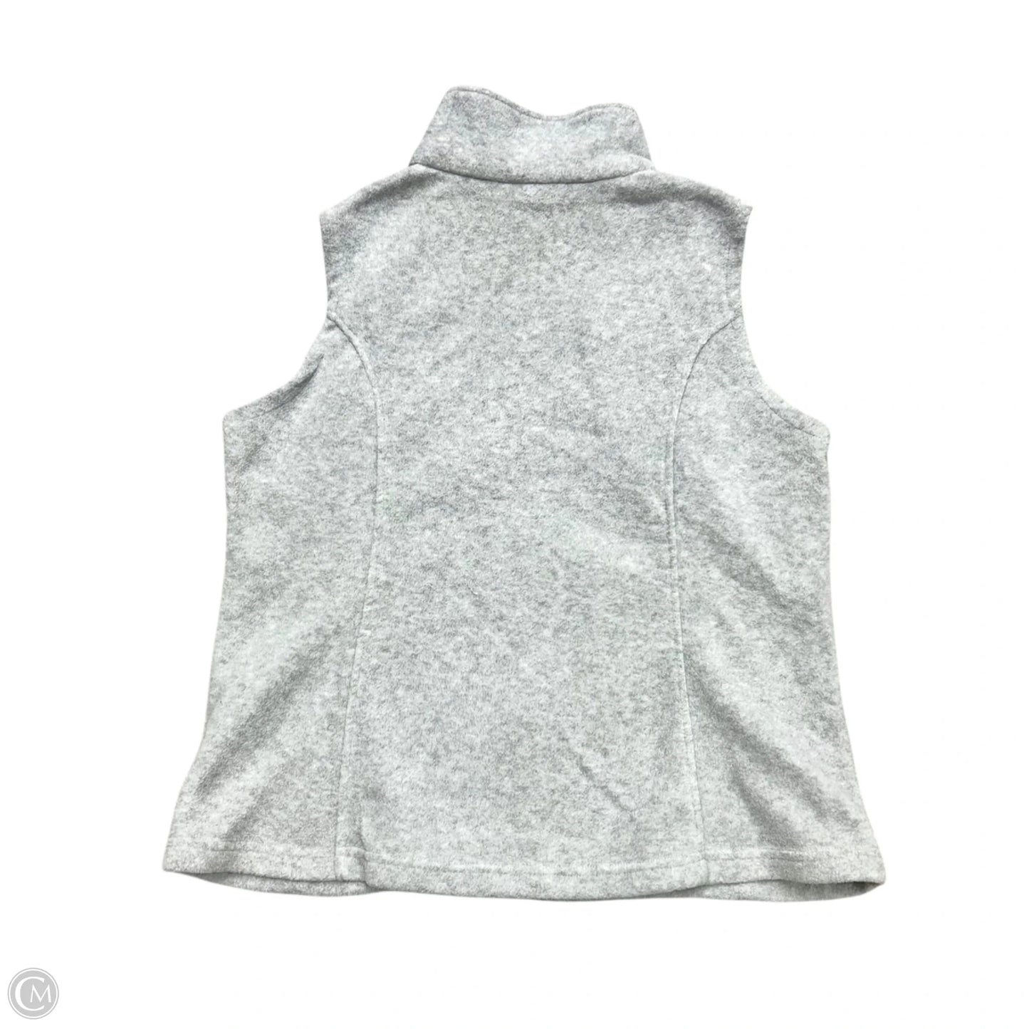 Vest Fleece By Columbia In Grey, Size: 1x