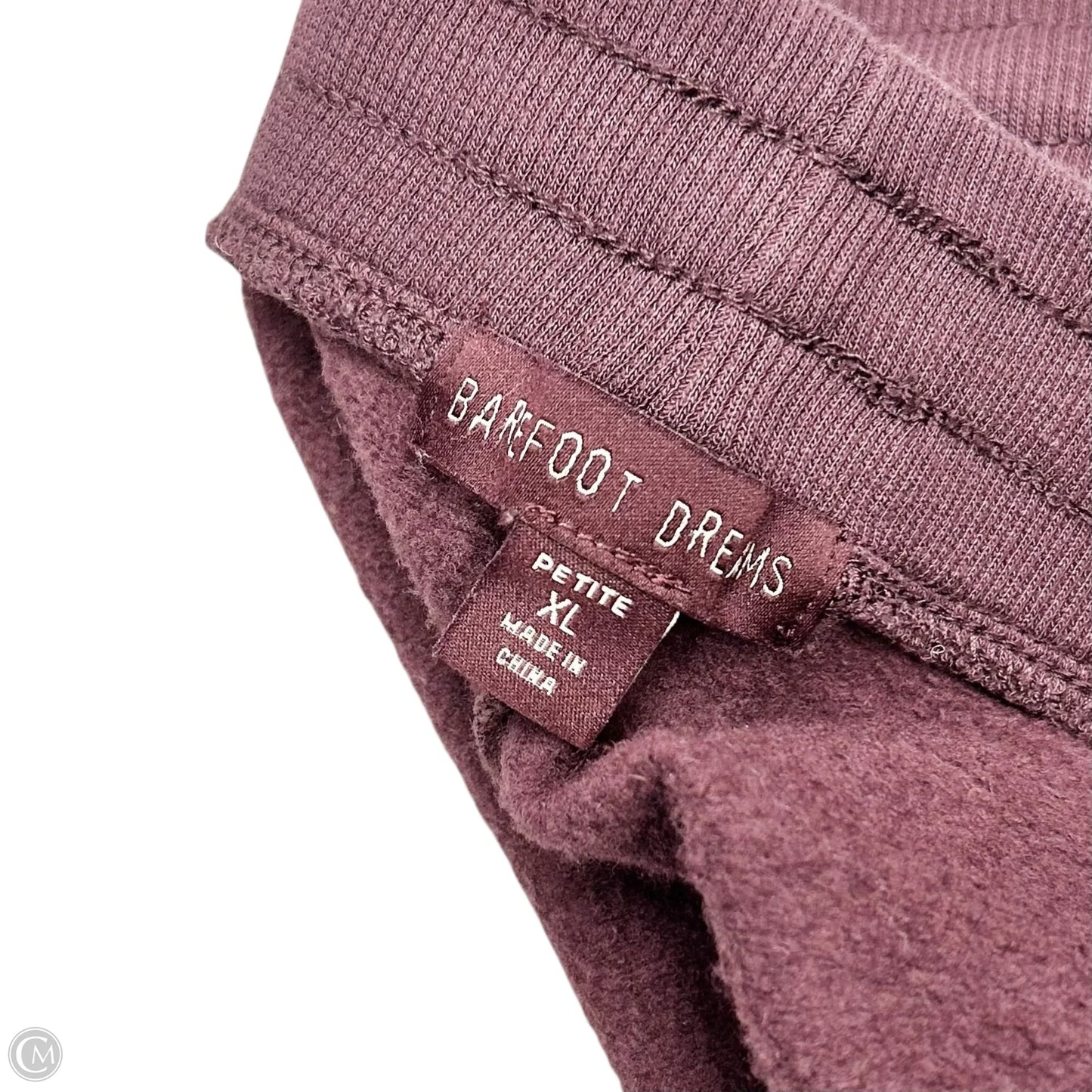 Pants Lounge By Barefoot Dreams In Maroon, Size: Xl