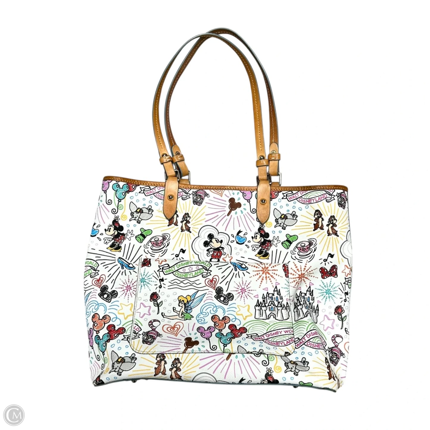 Handbag Designer By Dooney And Bourke, Size: Large