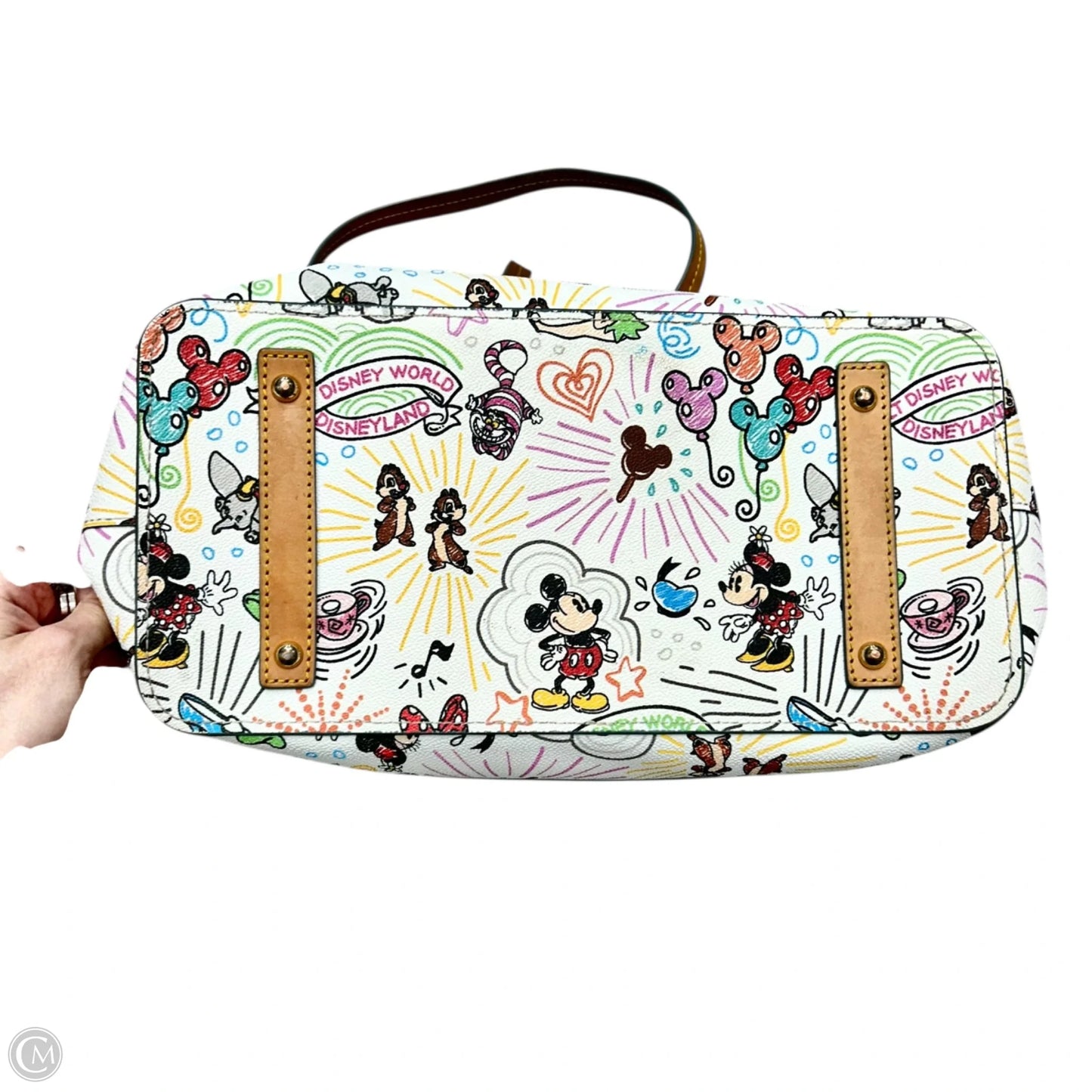 Handbag Designer By Dooney And Bourke, Size: Large