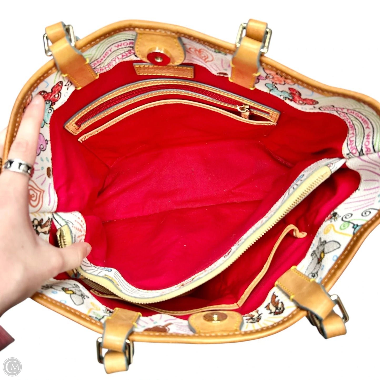 Handbag Designer By Dooney And Bourke, Size: Large