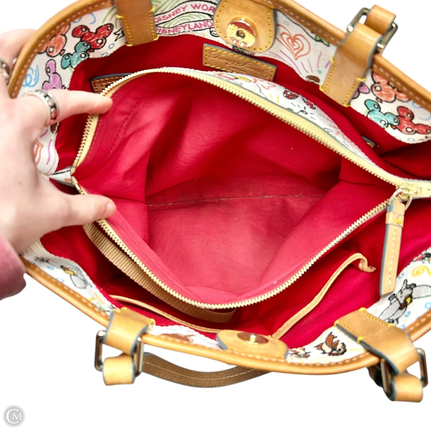 Handbag Designer By Dooney And Bourke, Size: Large