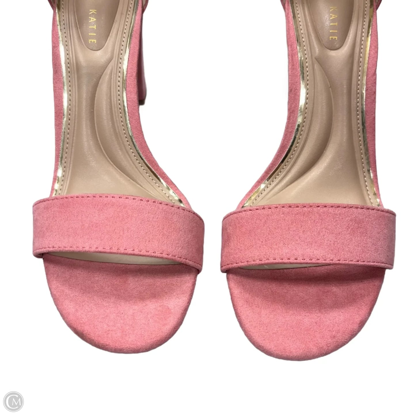 Shoes Heels Block By Kelly And Katie In Pink, Size: 6.5