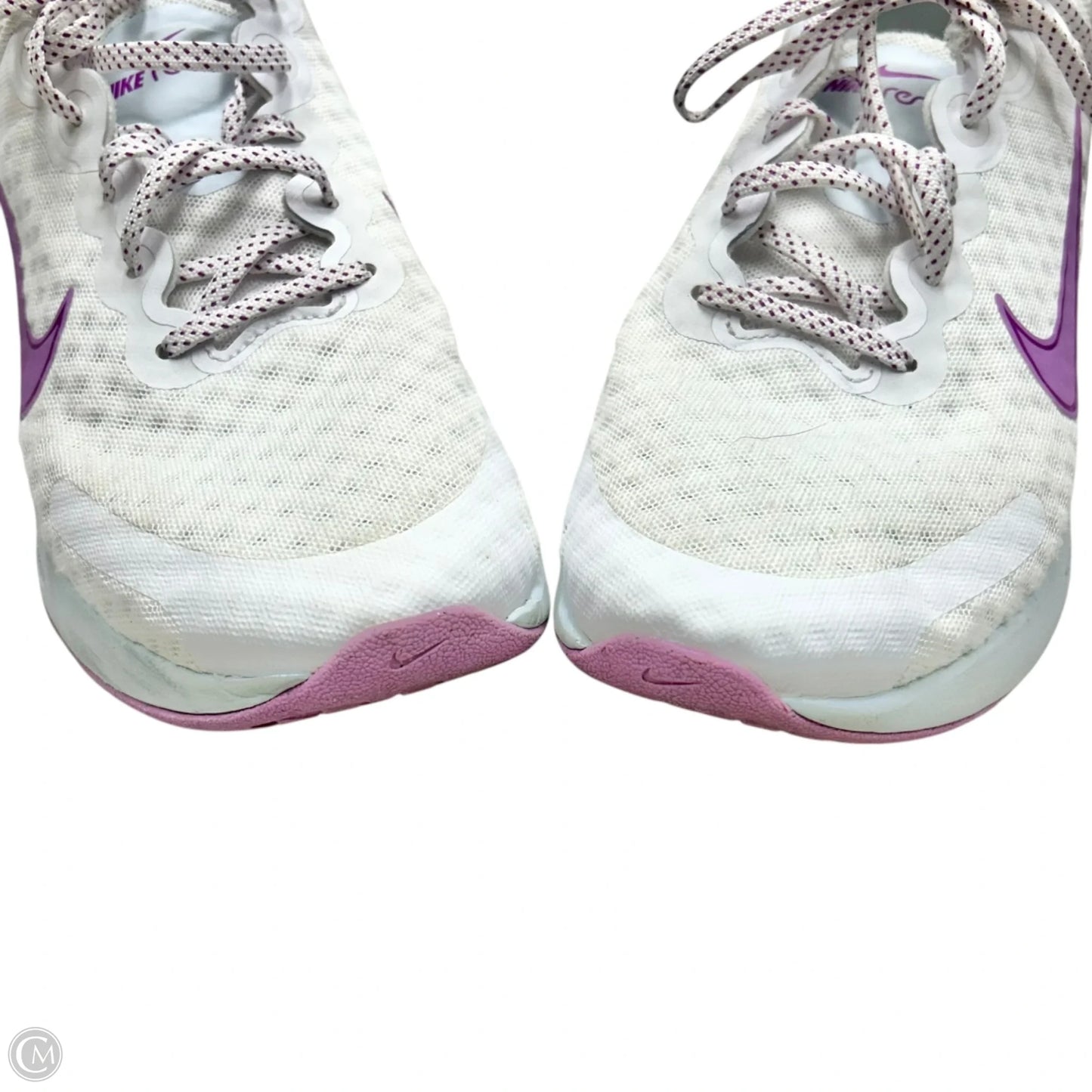 Shoes Sneakers By Nike In Purple & White, Size: 8