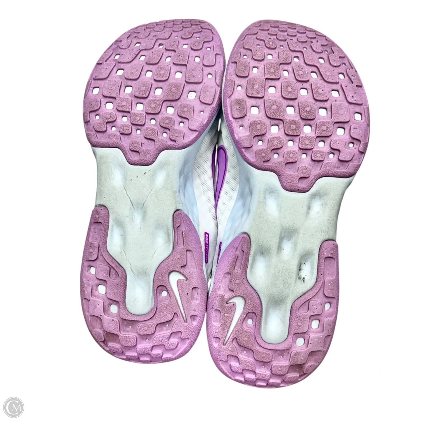 Shoes Sneakers By Nike In Purple & White, Size: 8