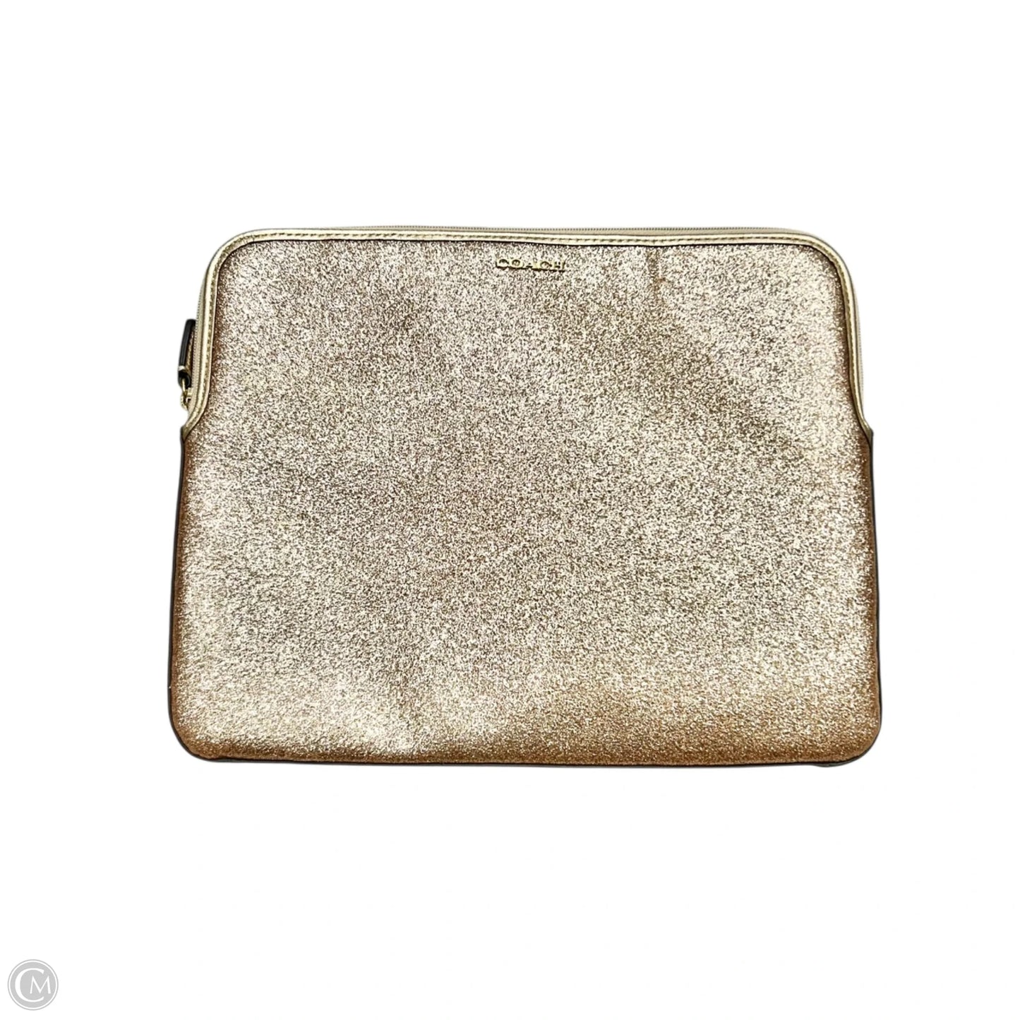 Clutch Designer By Coach, Size: Large