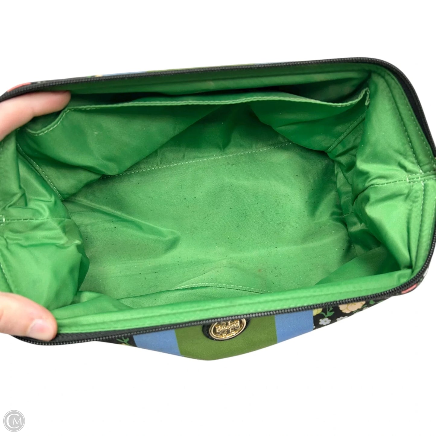 Makeup Bag Designer By Tory Burch, Size: Medium