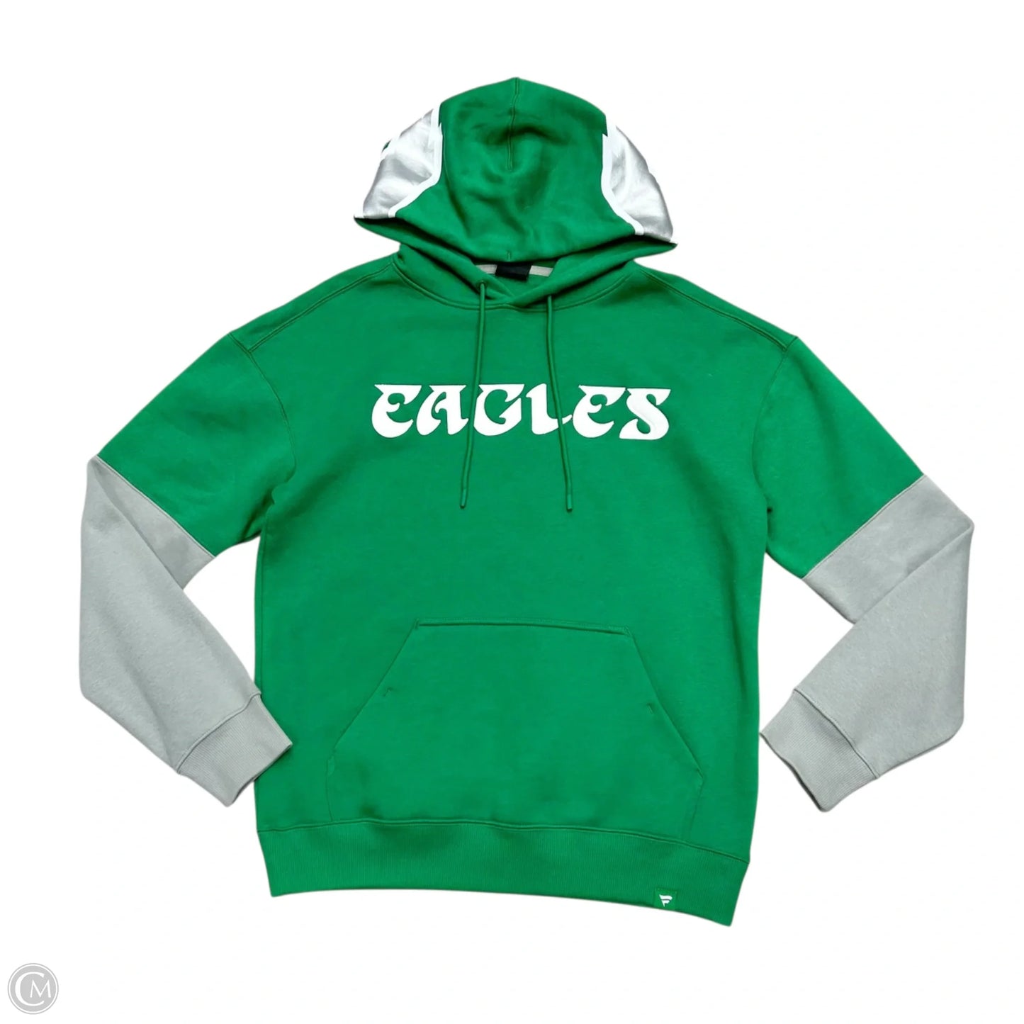 Sweatshirt Hoodie By Fanatics In Green, Size: S