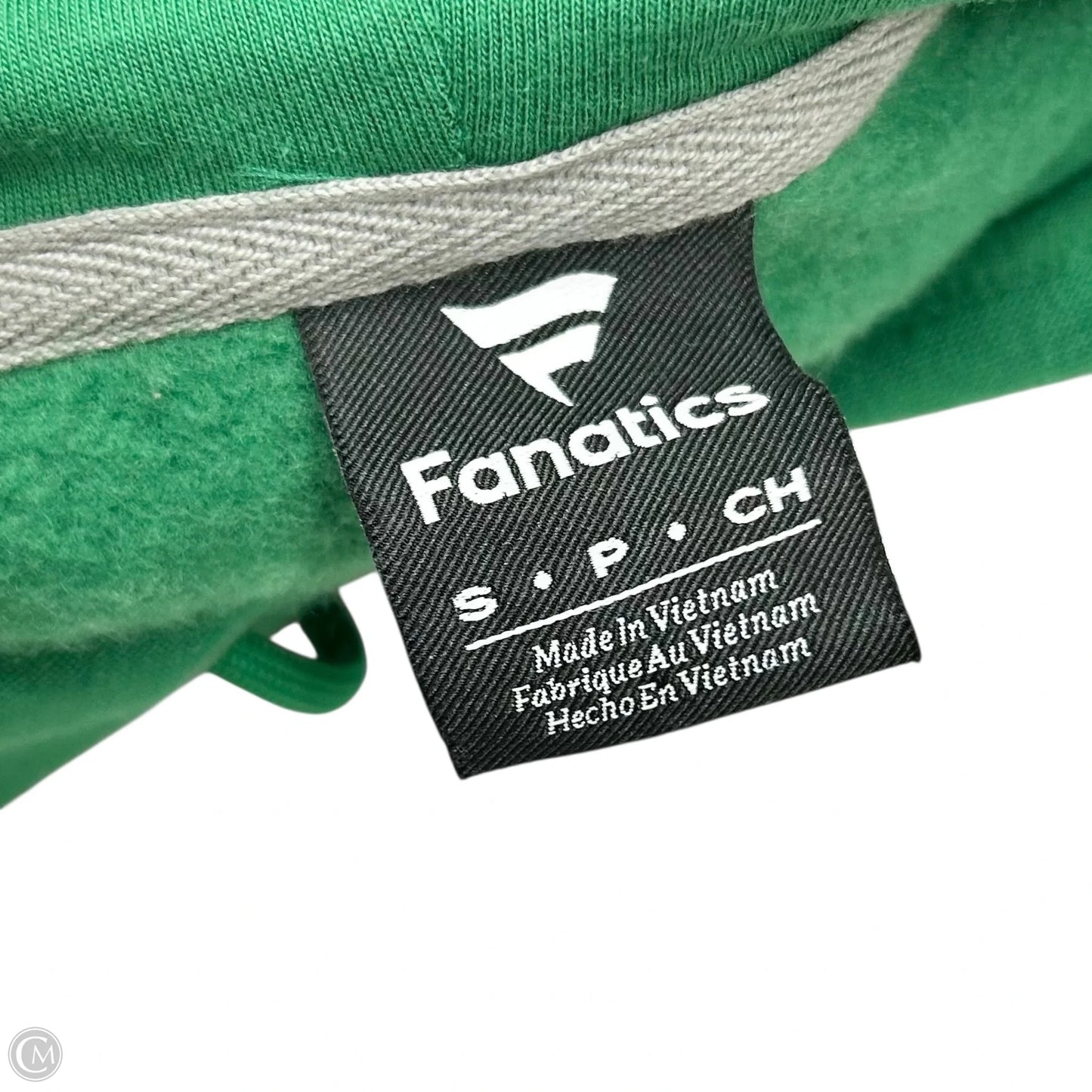 Sweatshirt Hoodie By Fanatics In Green, Size: S