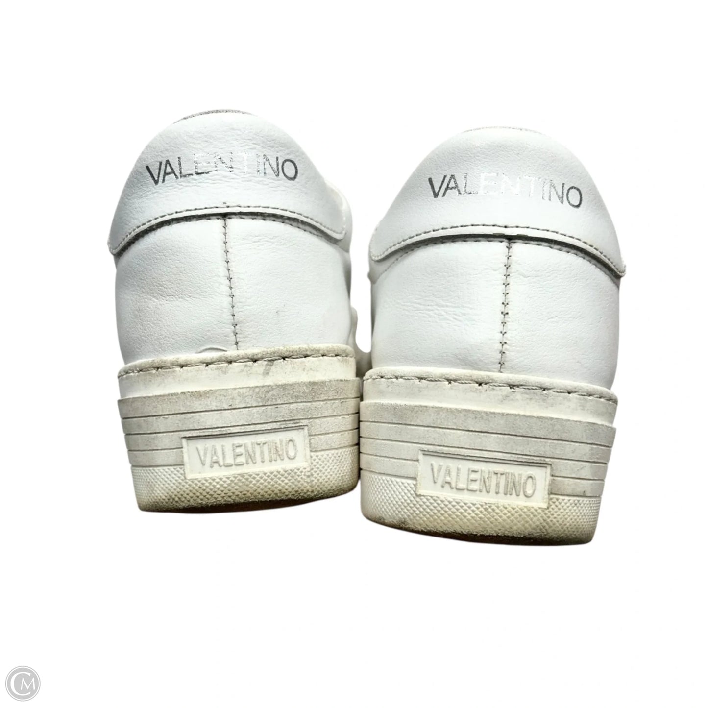 Shoes Designer By Valentino-mario In White, Size: 9.5